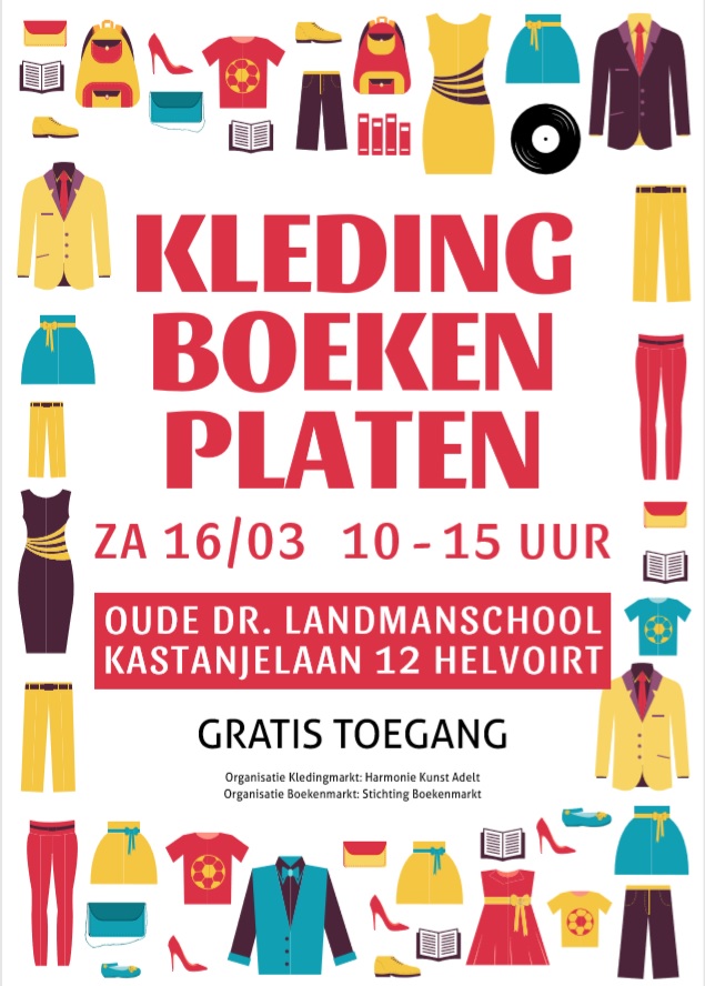 kledingmarkt 16 maart 2019